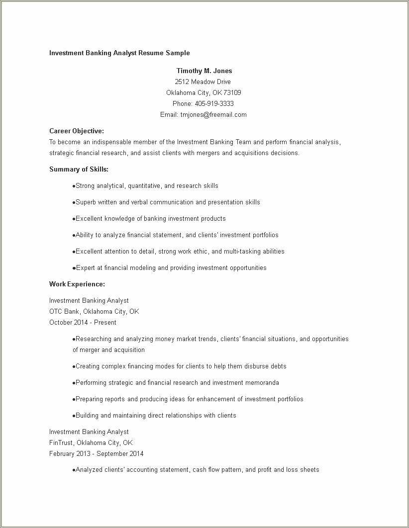 financial-analyst-objective-resume-sample-resume-example-gallery