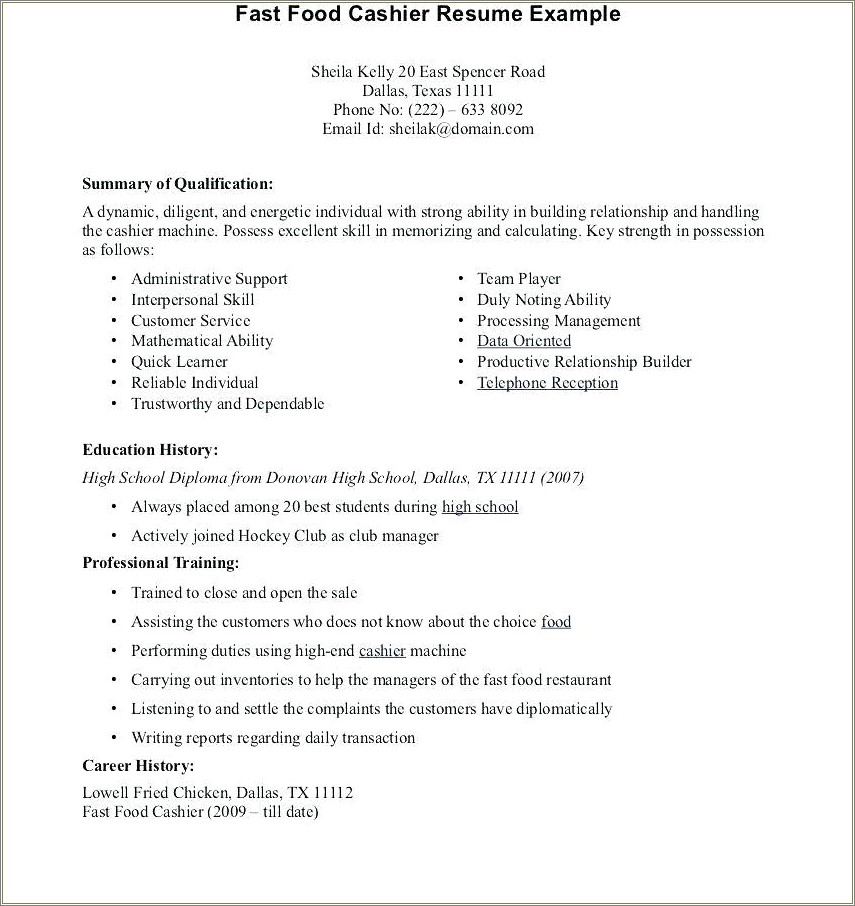 checkers-cashier-job-description-resume-resume-example-gallery