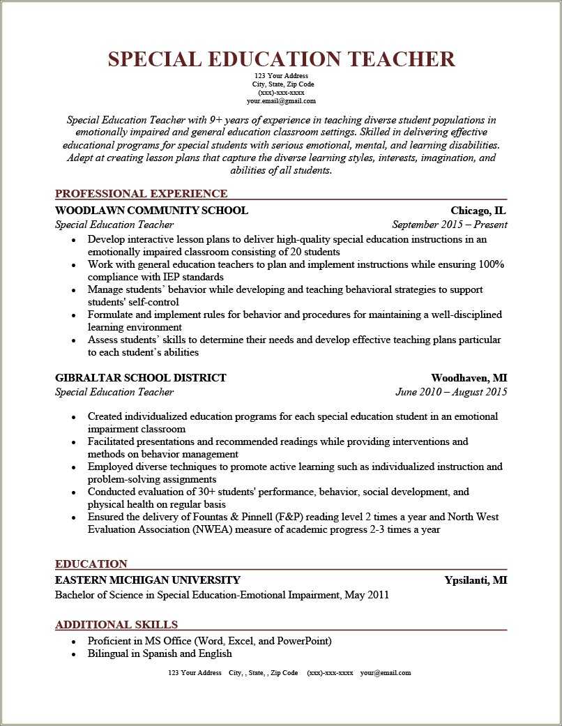 Child Life Specialist Resume Example - Resume Example Gallery