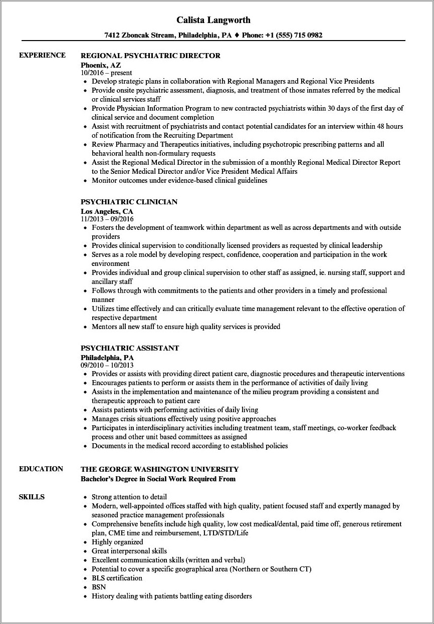 Child Mental Health Psychiatric Nurse Resume Sample - Resume Example ...