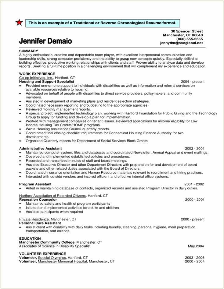 chronological-it-resume-template-free-resume-example-gallery