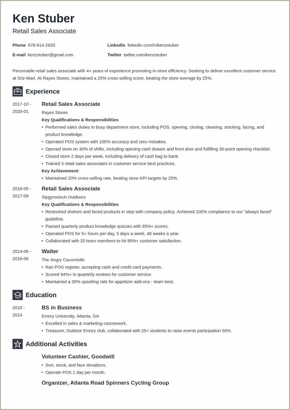 resume-for-clothing-store-sales-manager-resume-example-gallery