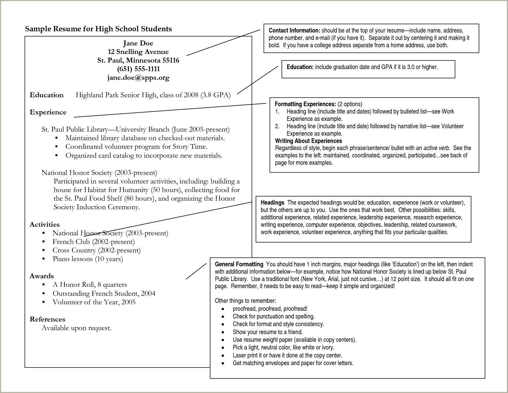 resume-for-a-job-as-a-college-student-resume-example-gallery