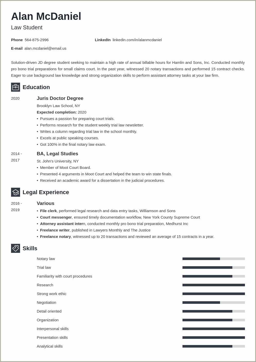 Columbia Business School Resume Template Word Resume Example Gallery