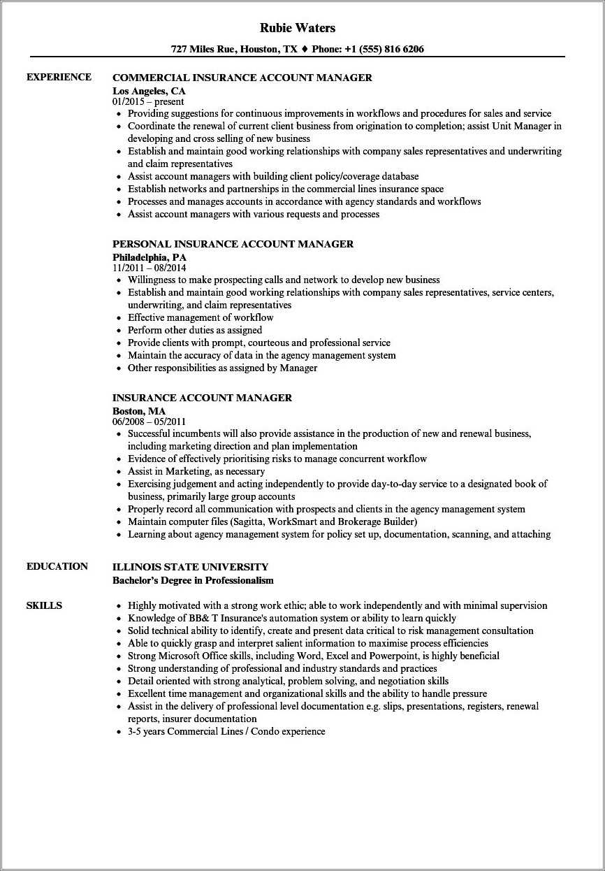 commercial-insurance-account-manager-resume-resume-example-gallery