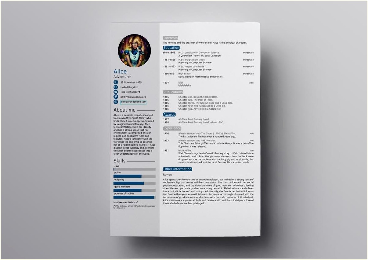 Computer Science Resume Templates Free Resume Example Gallery