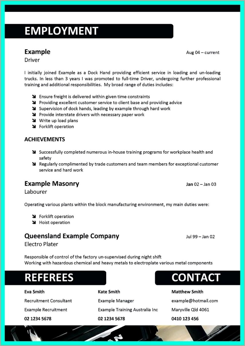 concrete-mixer-driver-resume-sample-resume-example-gallery