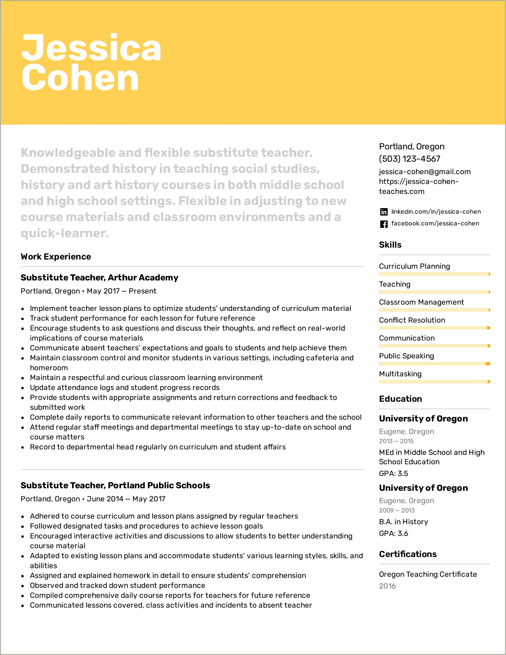 conflict-resolution-examples-for-resume-resume-example-gallery