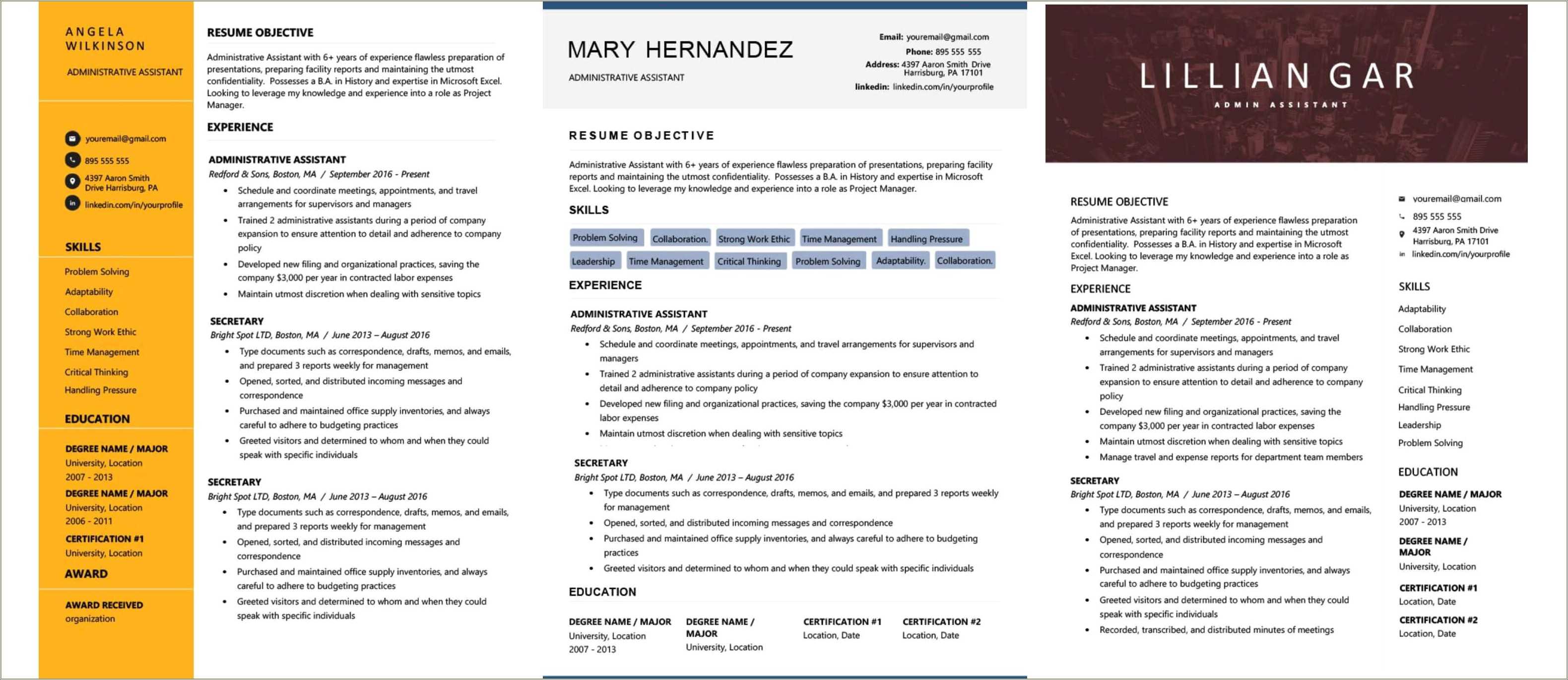 free clean resume templates healhcare professional word