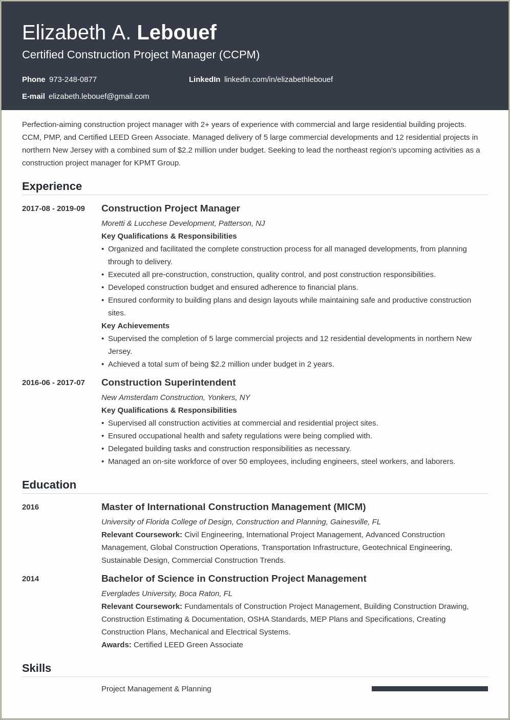 construction-safety-coordinator-resume-examples-resume-example-gallery