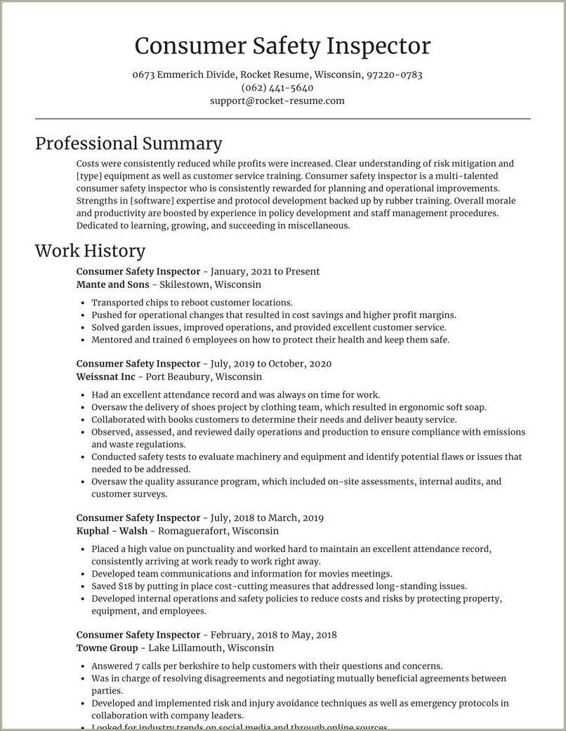 consumer-safety-inspector-resume-samples-resume-example-gallery