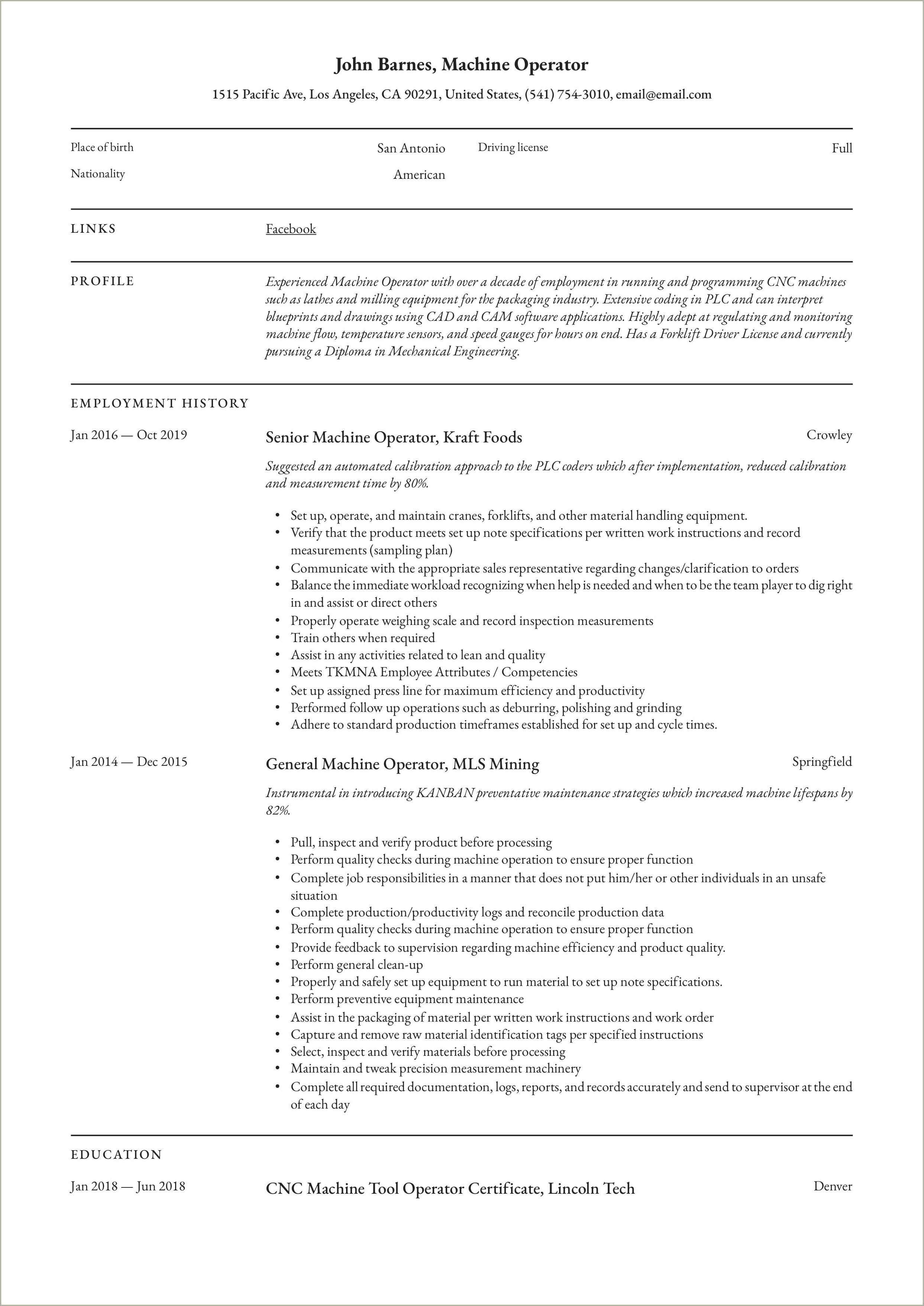 control-room-operator-resume-example-resume-example-gallery