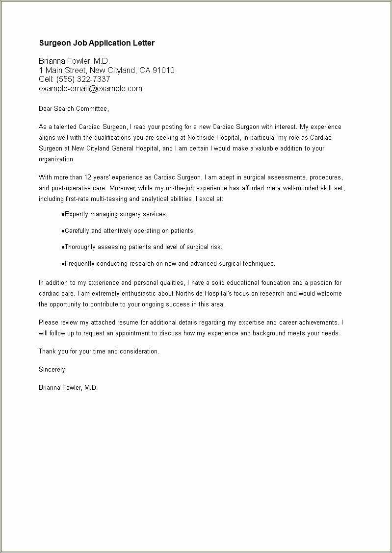 Free Tech Resume Cover Letter - Resume Example Gallery