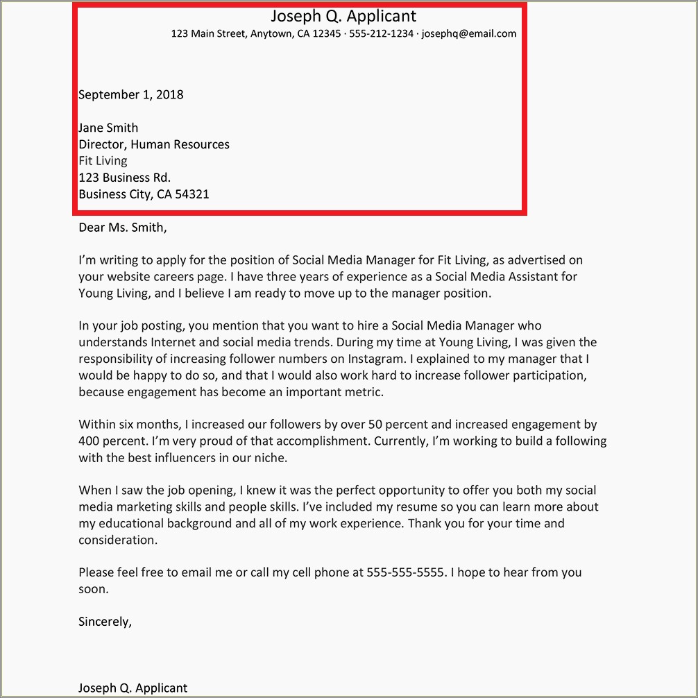 Email Sending A Cover Letter And Resume - Resume Example Gallery