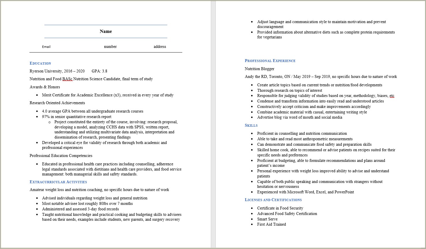 create-a-resume-without-work-experience-resume-example-gallery