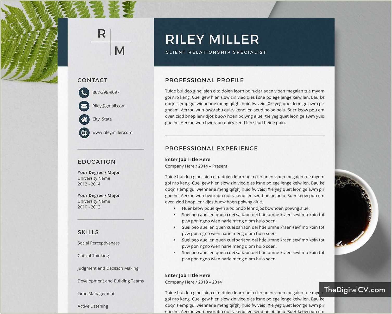 Creating Resume In Word Without A Template Resume Example Gallery
