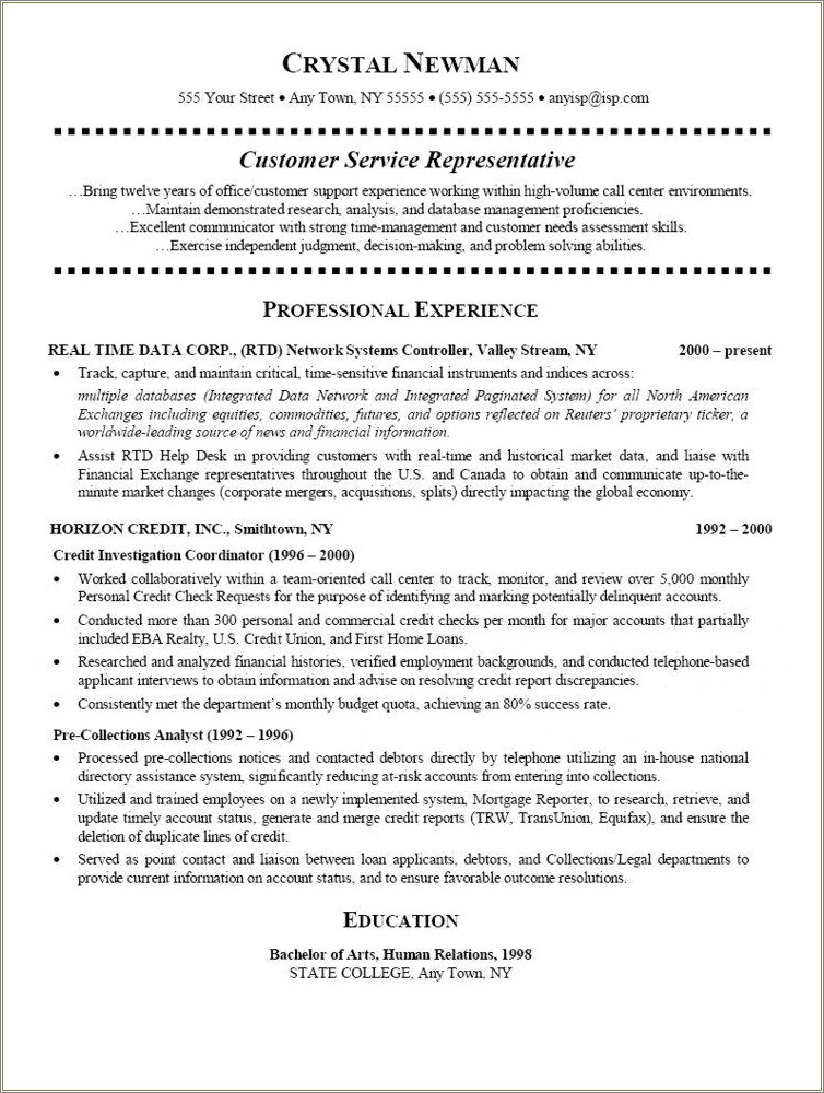 credit-union-member-services-representative-resume-sample-resume