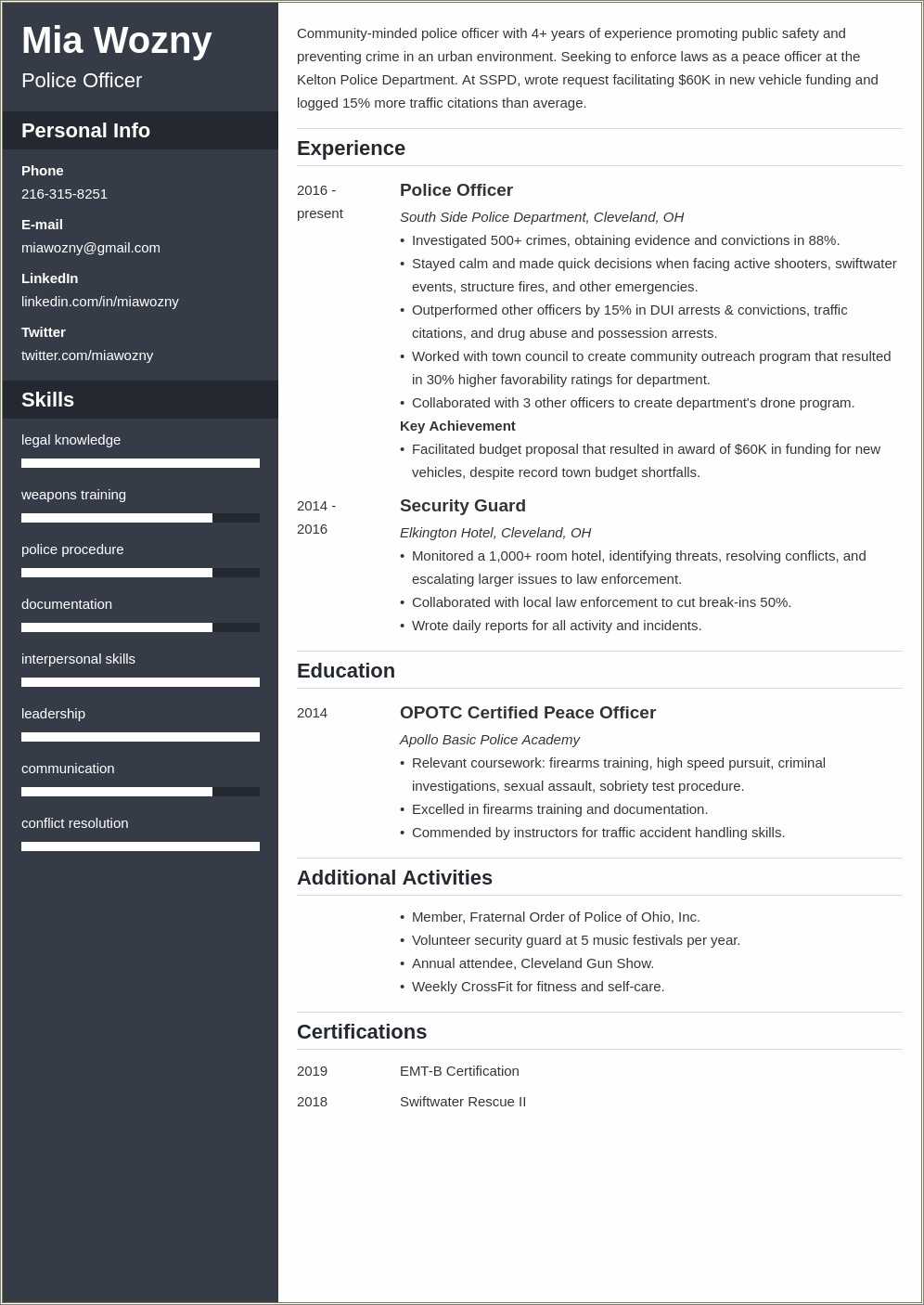 Crime Scene Investigator Resume No Experience - Resume Example Gallery