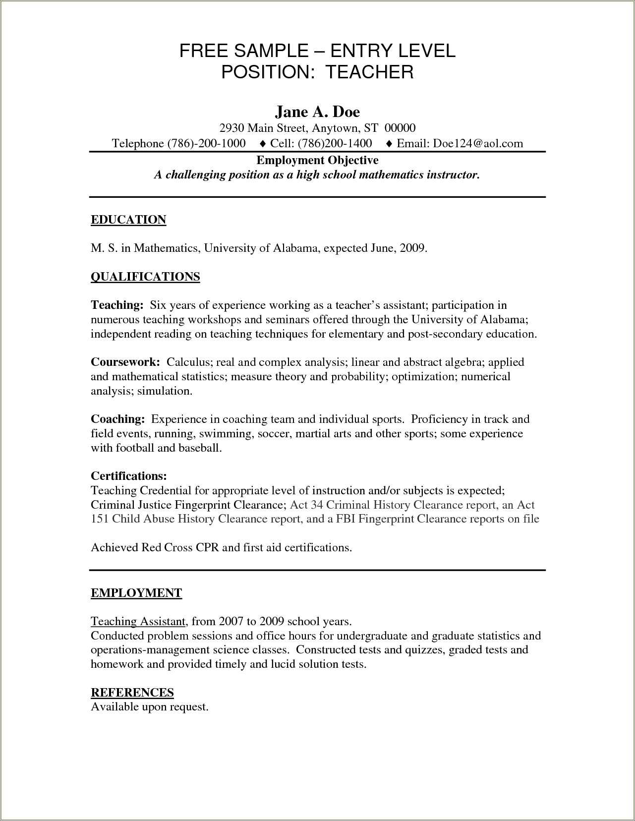 culinary-arts-instructor-resume-sample-resume-example-gallery