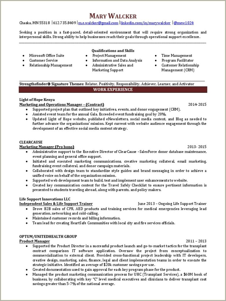 customer-relationship-management-social-media-resume-resume-example