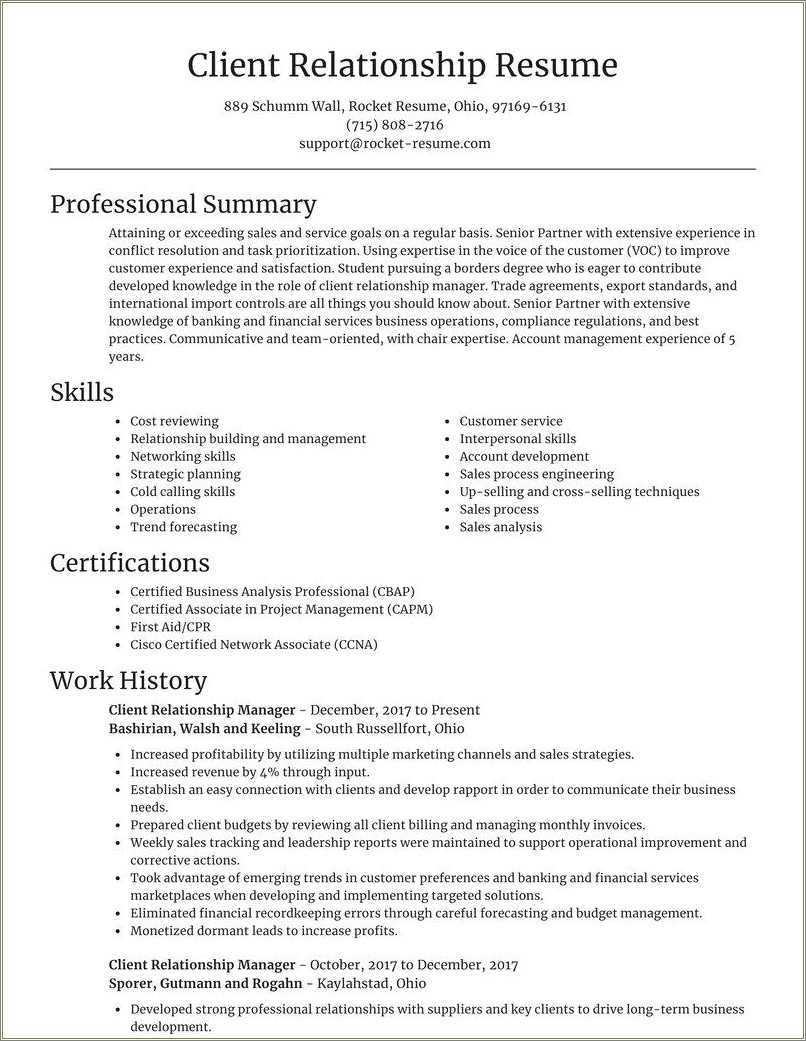 customer-relationship-manager-resume-sample-resume-example-gallery