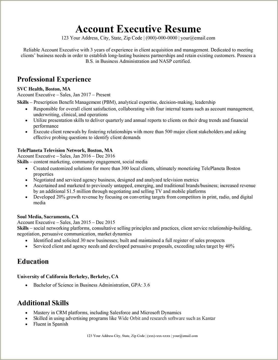 executive-summary-example-for-customer-service-resume-resume-example