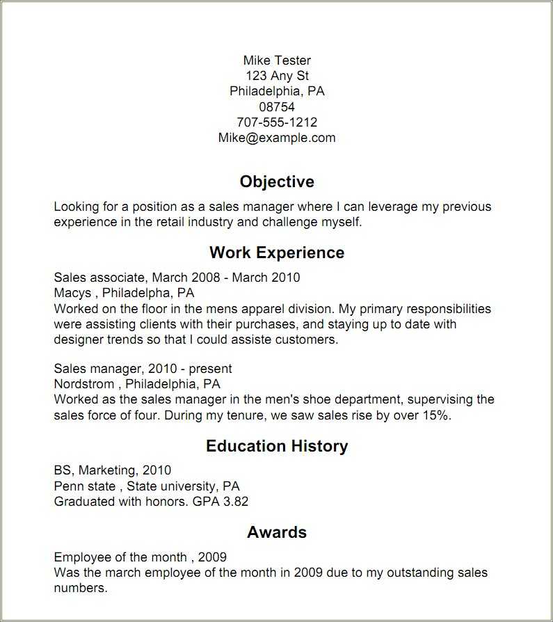 customer-service-macy-s-resume-summary-examples-resume-example-gallery