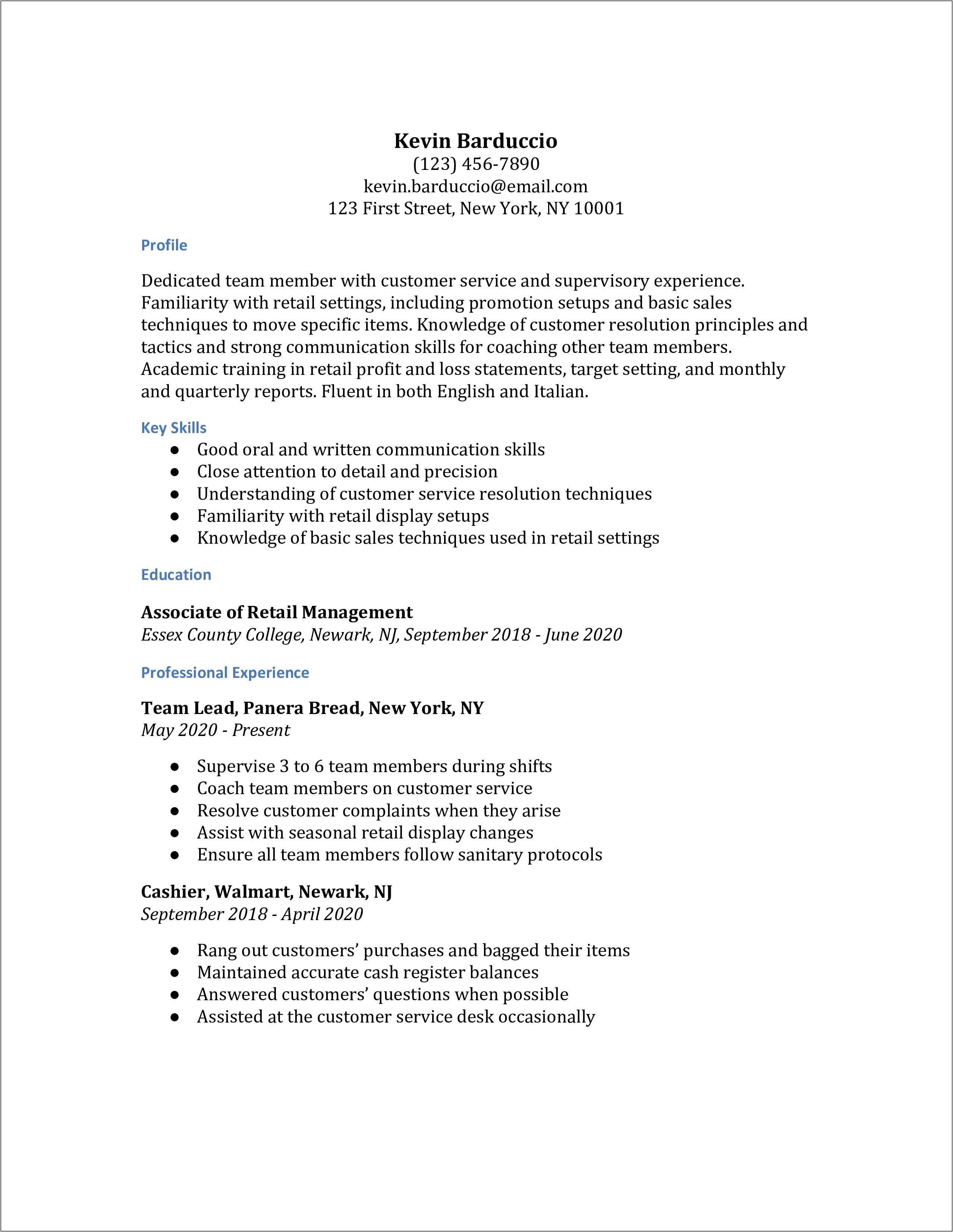 customer-service-manager-walmart-resume-resume-example-gallery