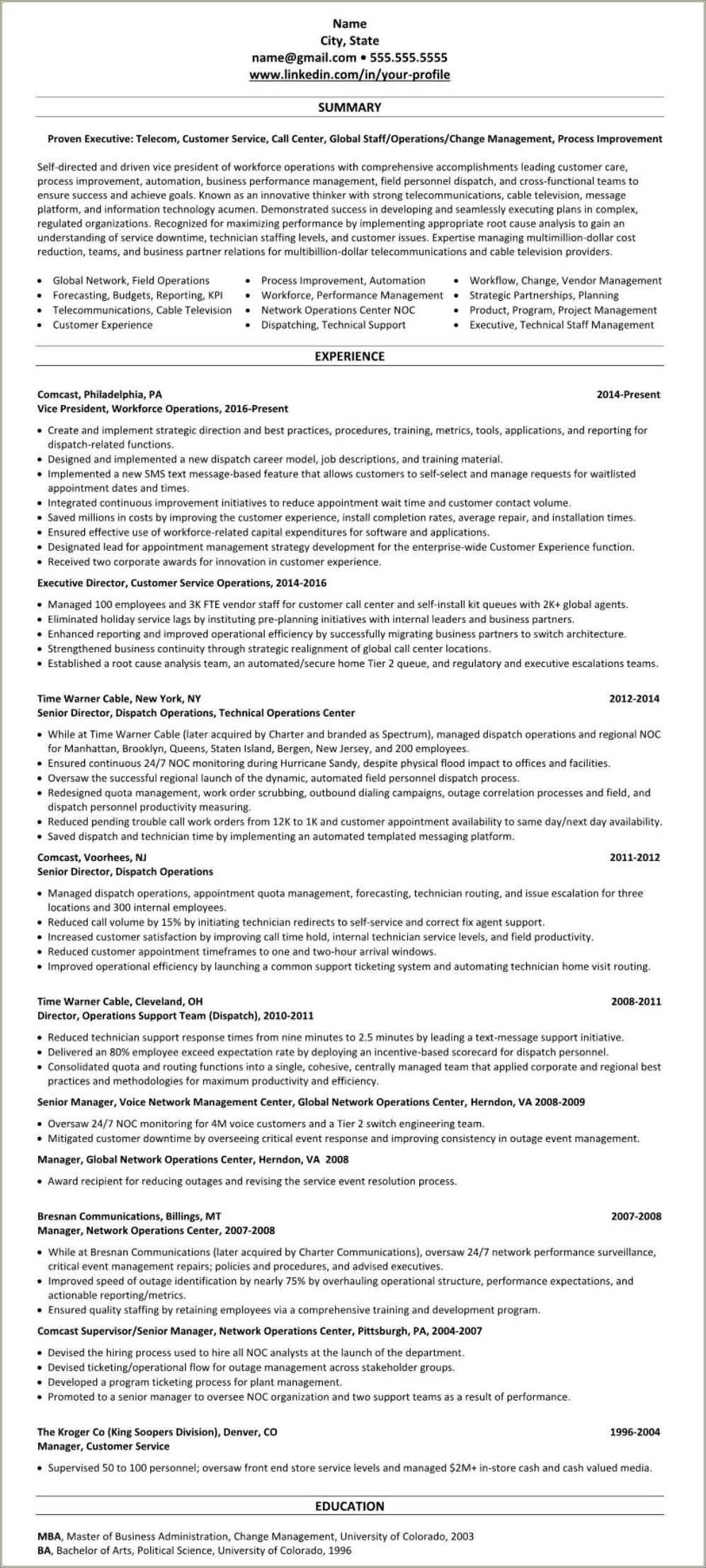 Customer Service Profile Resume Sample Resume Example Gallery