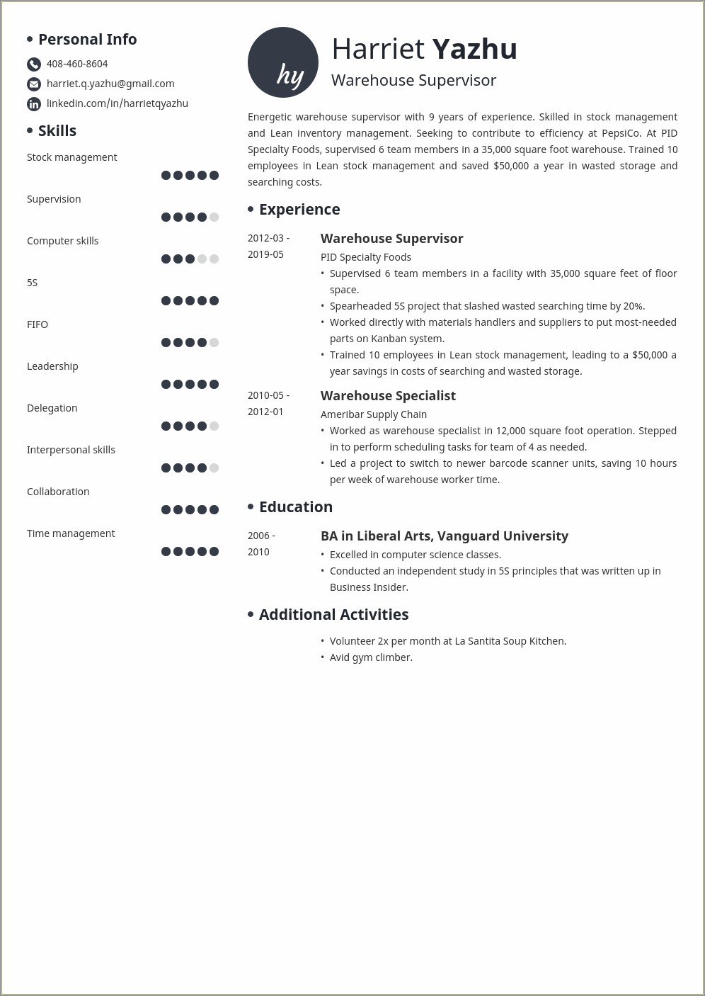 pls-shift-supervisor-resume-sample-resume-example-gallery