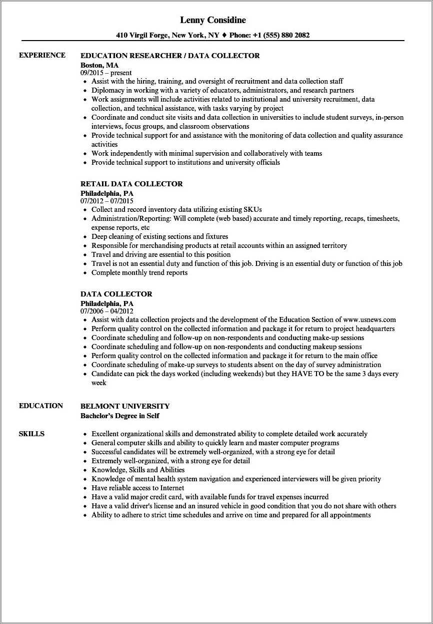 data-collector-job-description-resume-resume-example-gallery