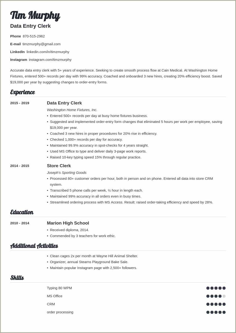 best-invoice-processor-resume-format-resume-example-gallery