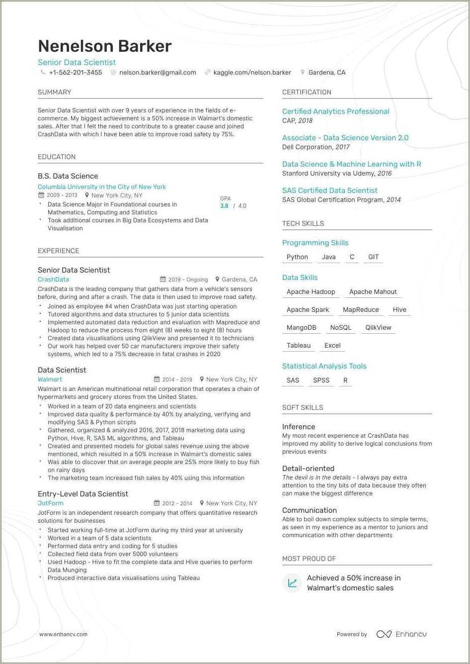 data-science-resume-skills-section-resume-example-gallery