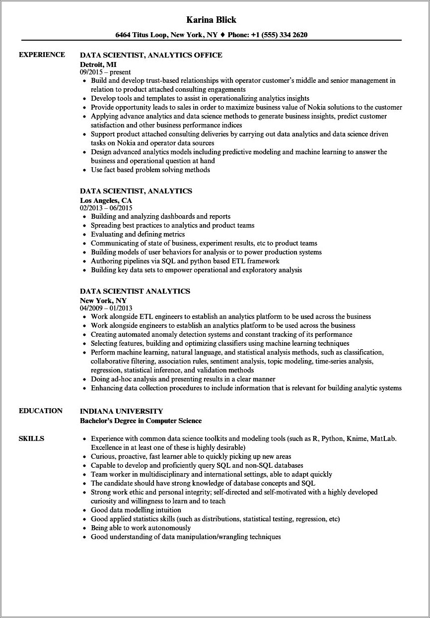 data-scientist-resume-sample-summary-resume-example-gallery