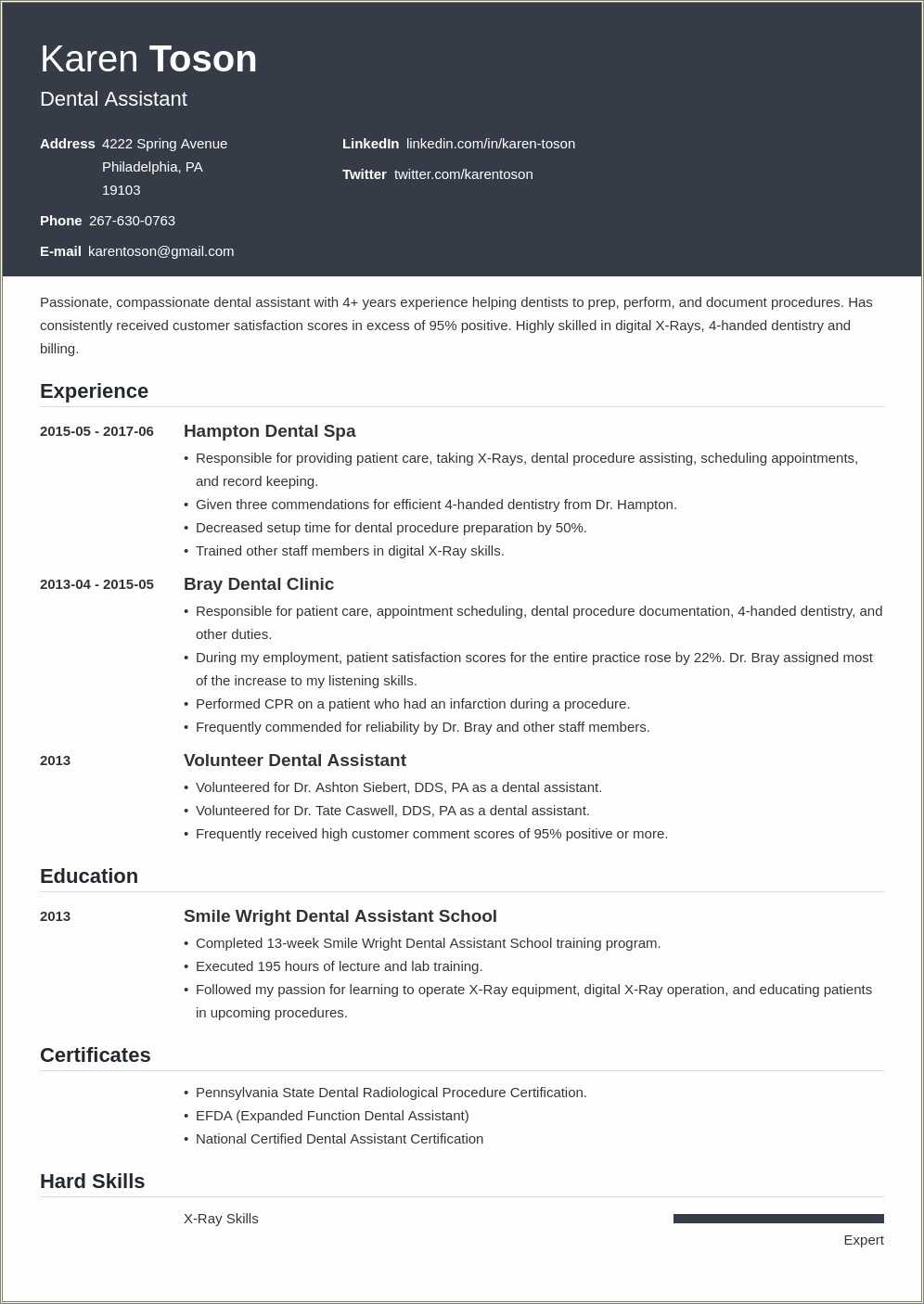 dental-assistant-resume-examples-no-work-experience-resume-example