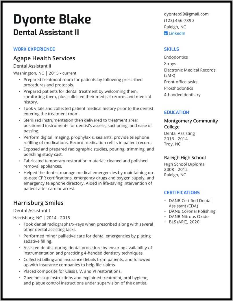 dental-assistant-resume-skills-examples-resume-example-gallery