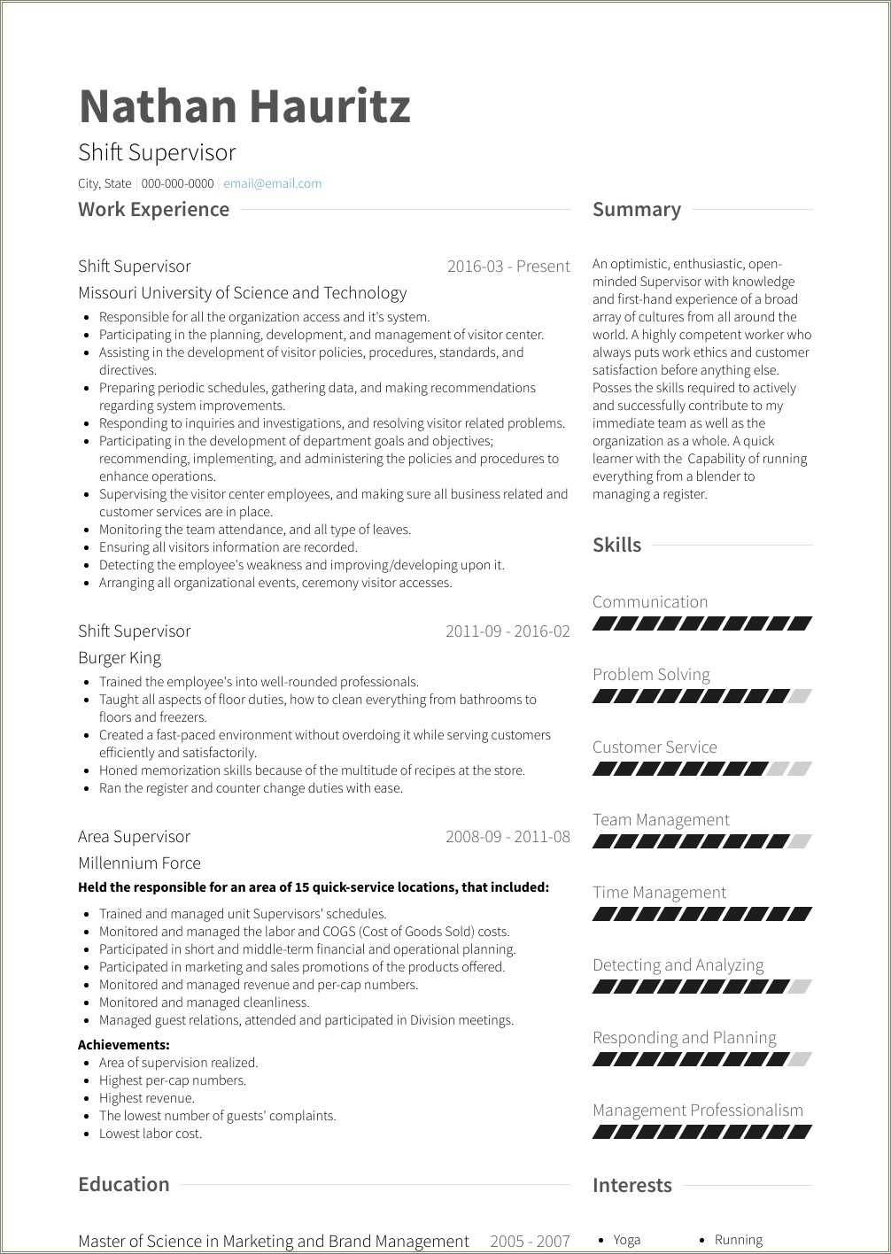 describing-starbucks-work-on-a-resume-resume-example-gallery