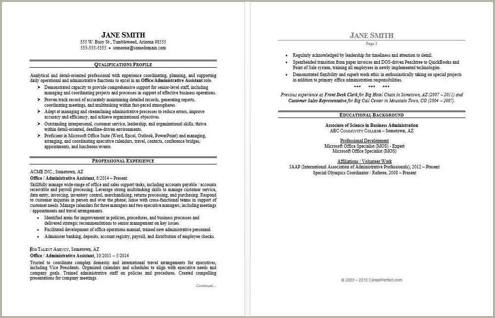 descriptive-words-for-an-administrative-assistant-on-resume-resume-example-gallery