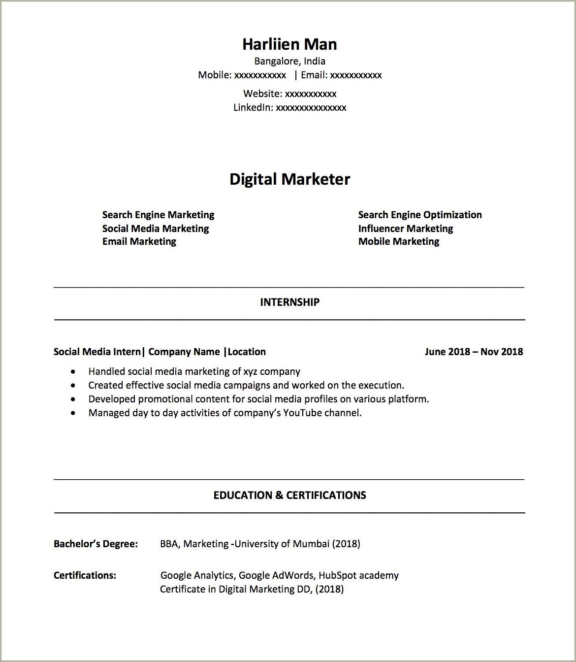 digital-marketing-fresher-resume-sample-resume-example-gallery