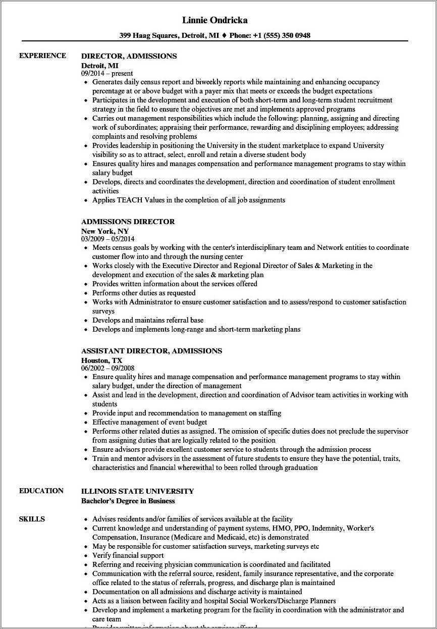 director-of-enrollment-management-resume-resume-example-gallery