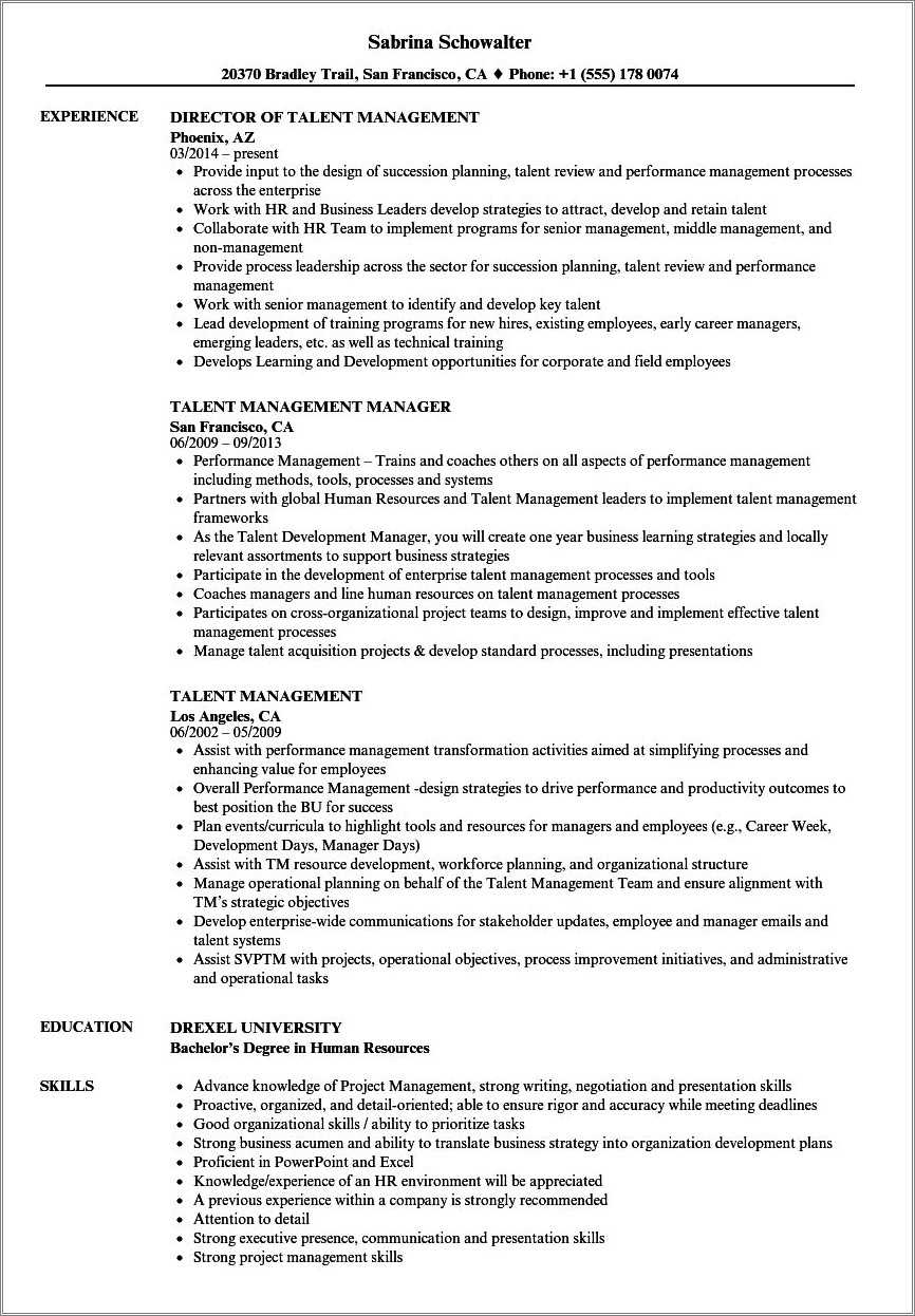 resume-director-of-talent-management-resume-example-gallery