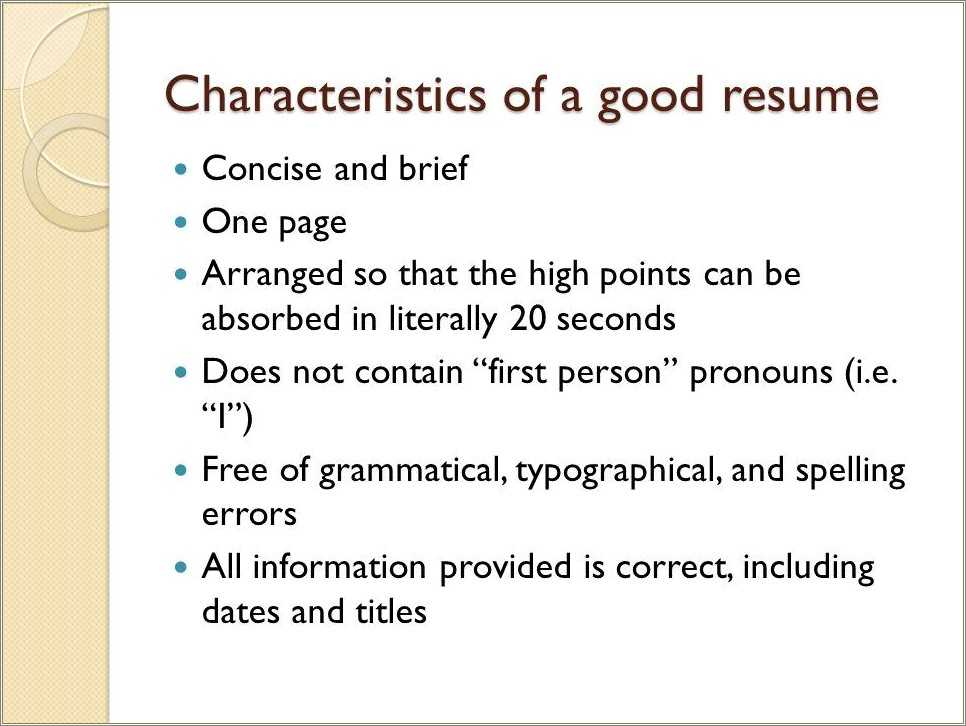 discuss-the-characteristics-of-a-good-resume-resume-example-gallery