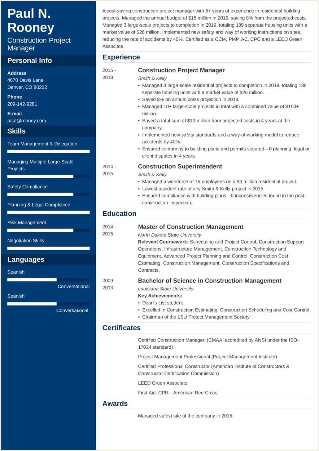 do-project-managers-use-functional-resume-format-resume-example-gallery