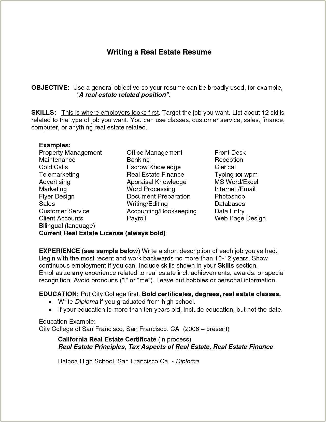 do-you-leave-off-objective-in-a-resume-resume-example-gallery