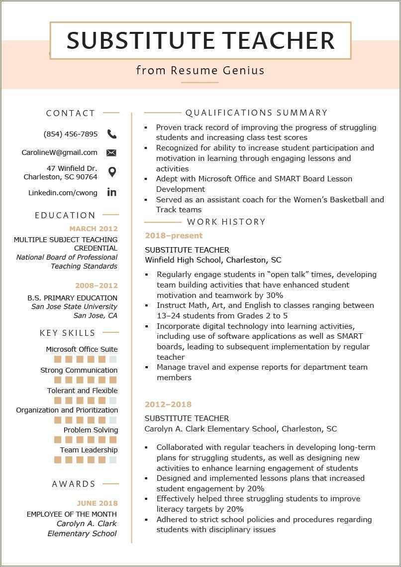 resume-objective-for-student-teaching-resume-example-gallery