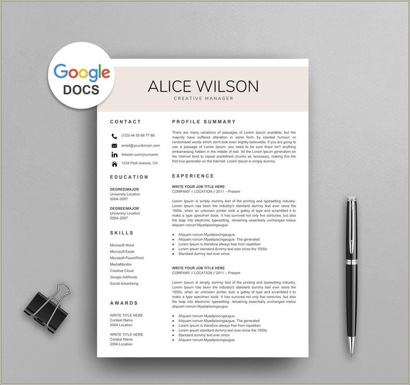 download-additional-resume-templates-google-docs-resume-example-gallery
