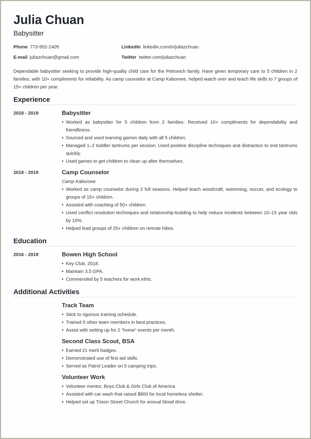 education-section-of-resume-for-high-school-resume-example-gallery