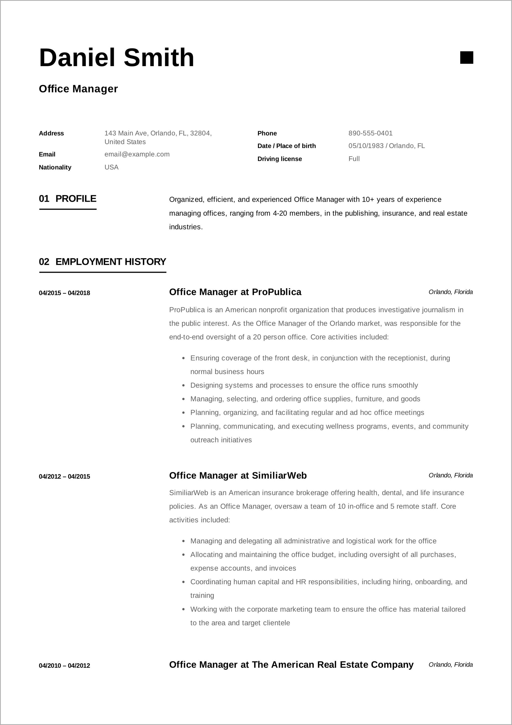 electrical-contractor-office-manager-resume-resume-example-gallery