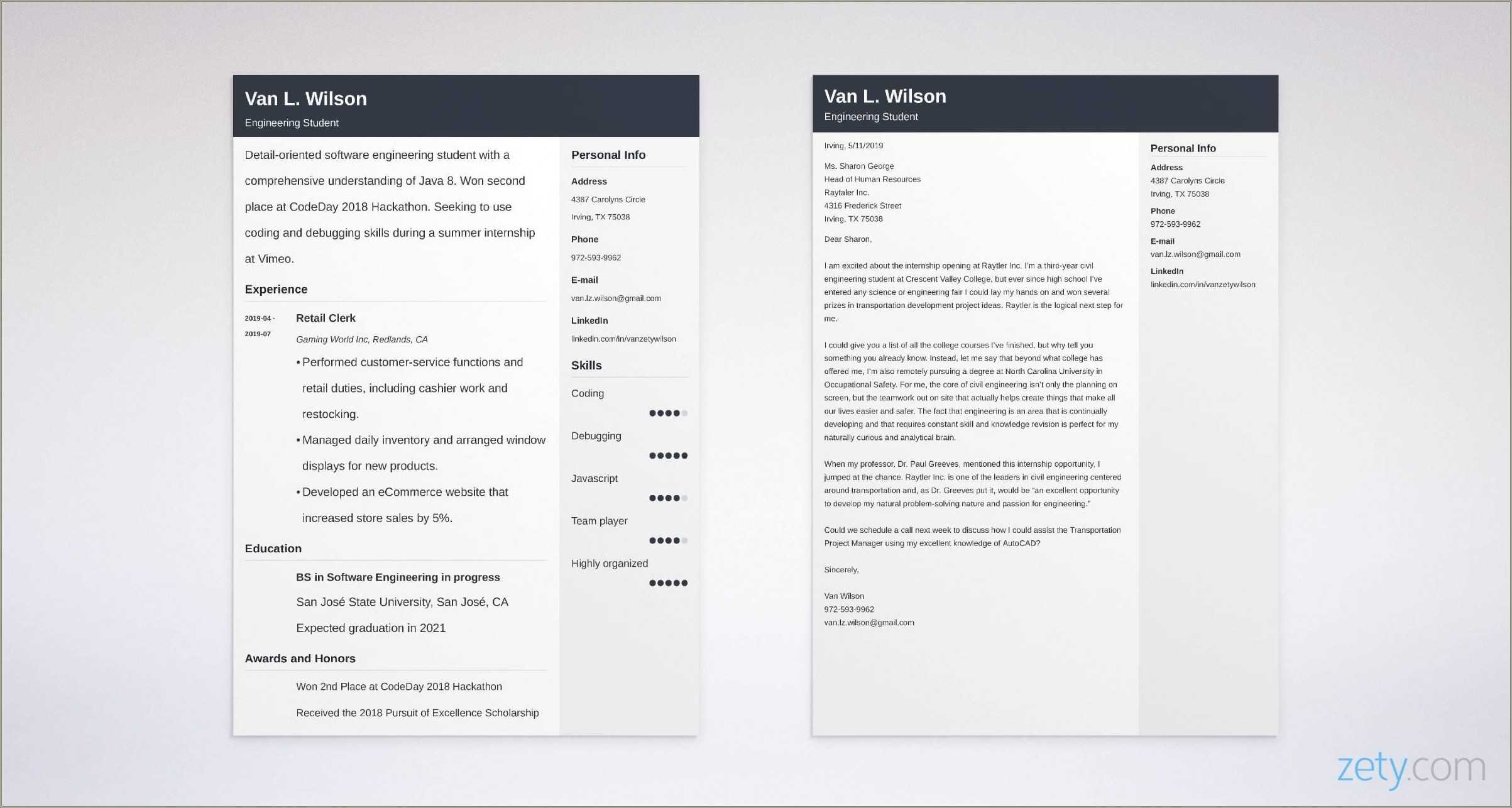 Electrical Engineering Co Op Sample Resume - Resume Example Gallery