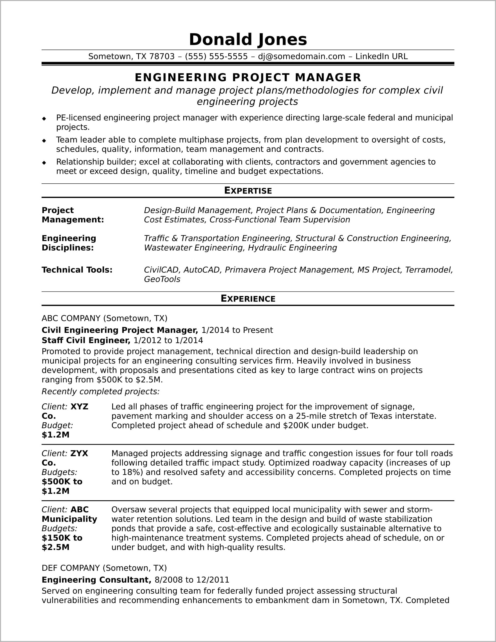 electrical-engineer-project-manager-resume-sample-resume-example-gallery